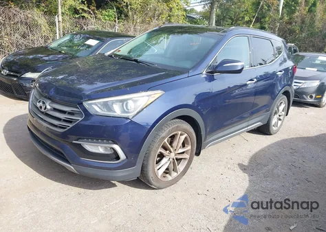 2017 Hyundai Santa Fe Sport 2.0T Se from USA, damaged, VIN 5XYZUDLAXHG464555